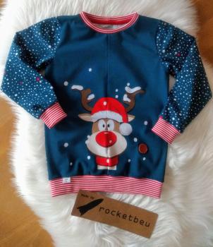 Jersey Pulli Rentier Gr. 110